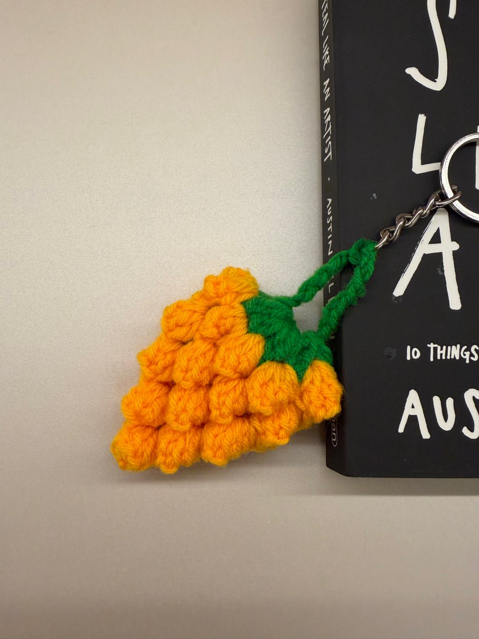 Grape keychain